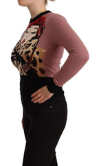 Dolce & Gabbana Pink Cashmere Crewneck Sartoria Pullover Sweater - IT38|XS - Sweaters