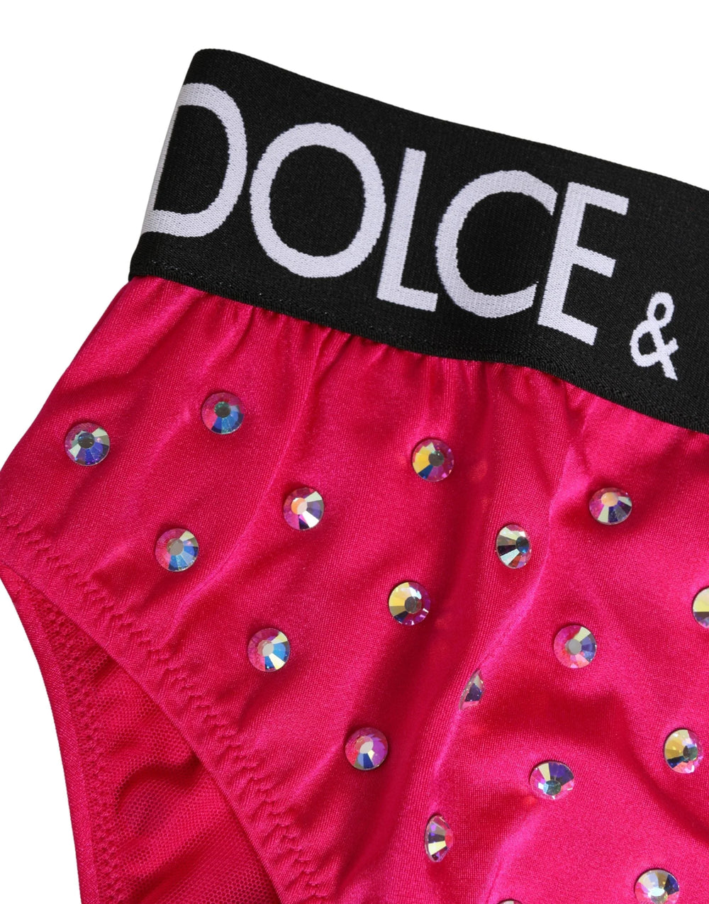 Dolce & Gabbana Culotte haute taille en cristal rose - IT2 | S