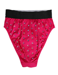 Dolce & Gabbana Culotte haute taille en cristal rose - IT2 | S