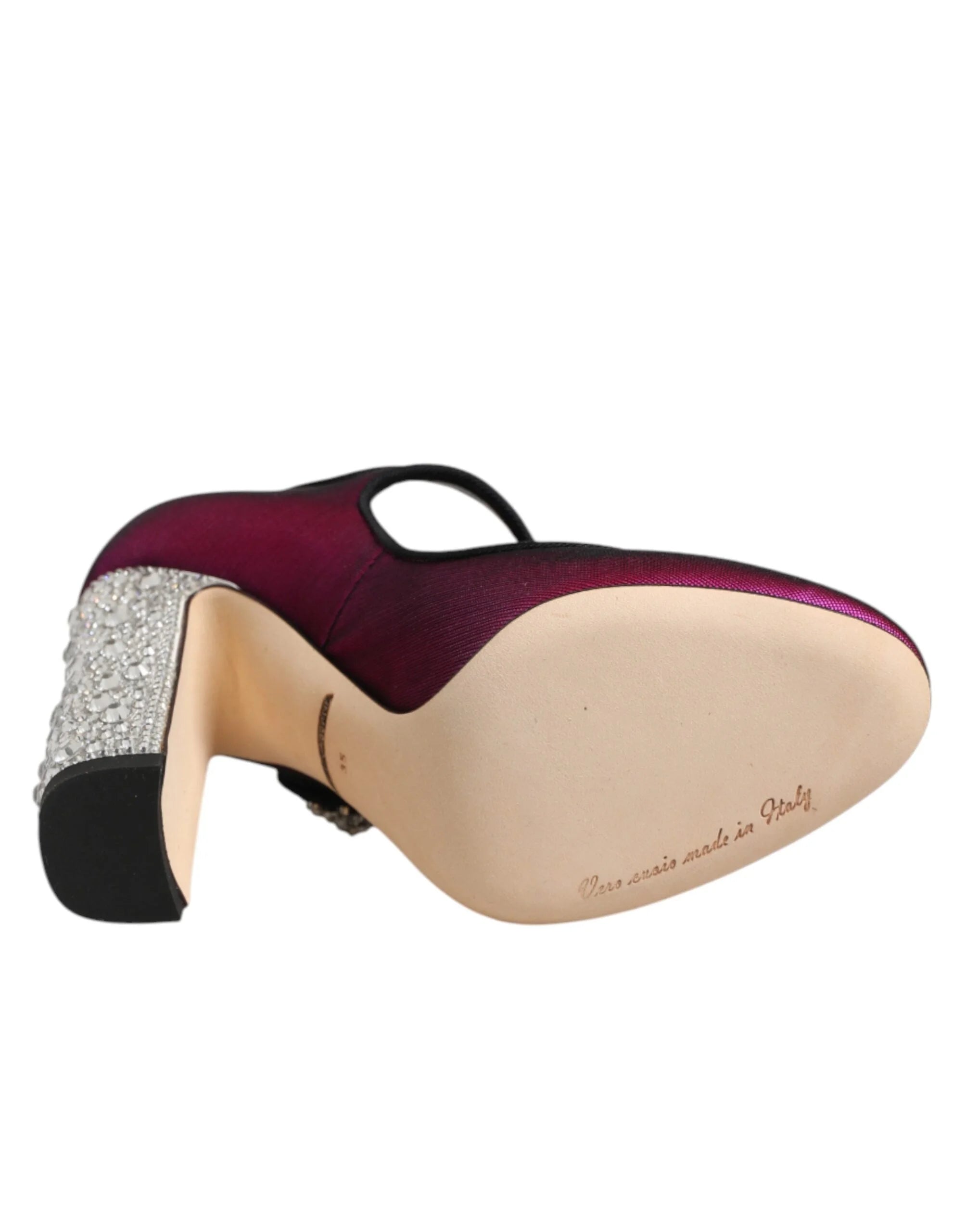 Dolce & Gabbana Pink Embellished High Heels Pumps Shoes - EU35/US4.5