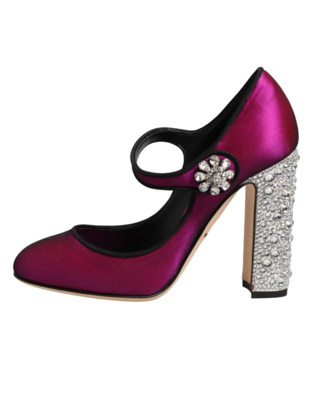 Dolce & Gabbana rosafarbene Pumps mit Absatz und Verzierungen - EU35/US4.5