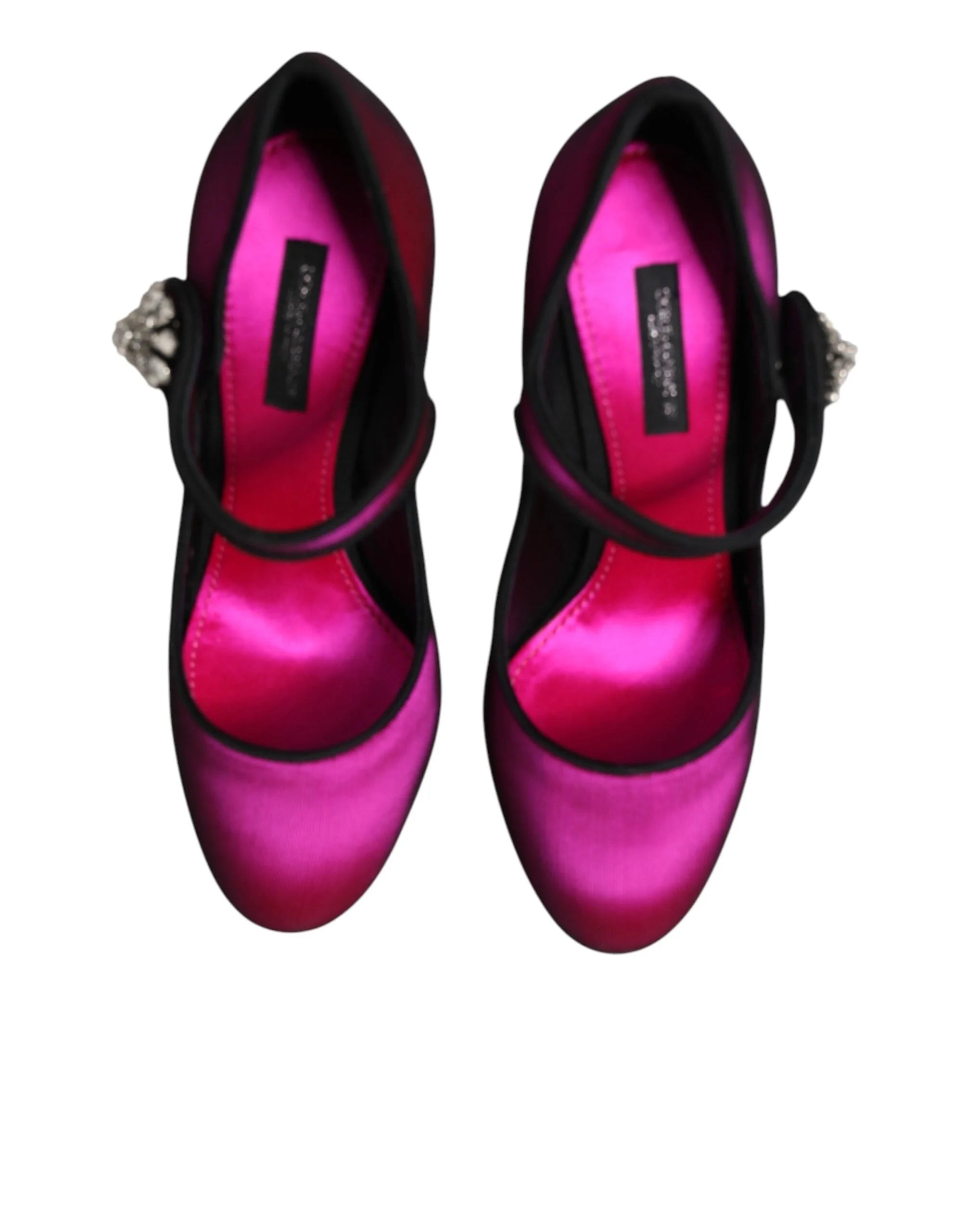 Dolce & Gabbana Pink Embellished High Heels Pumps Shoes - EU35/US4.5