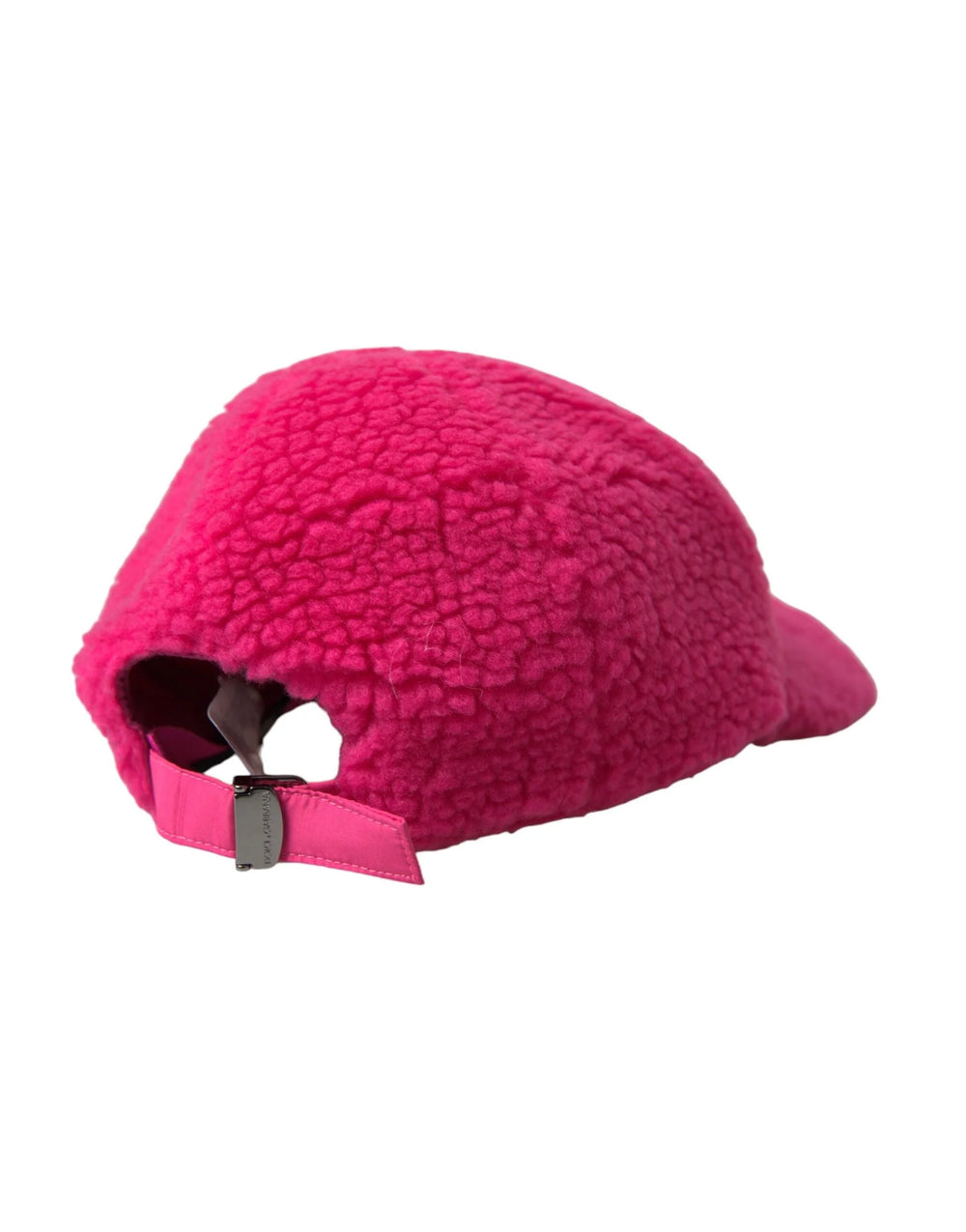 Dolce & Gabbana Pink Fleece Plush Baseball Hat Men - 58 cm|M - Baseball Caps