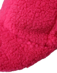 Dolce & Gabbana Pink Fleece Plush Baseball Hat Men - 58 cm|M - Baseball Caps