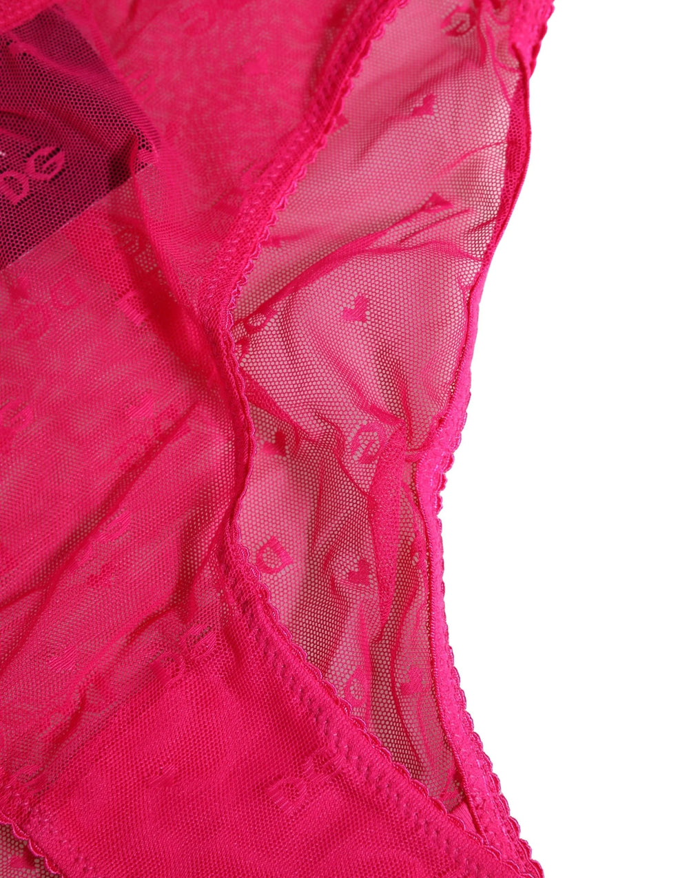 Dolce & Gabbana Rózsaszín Csipke Cheekini Alsónemű Bugyi Rövidnemű - IT2 | S