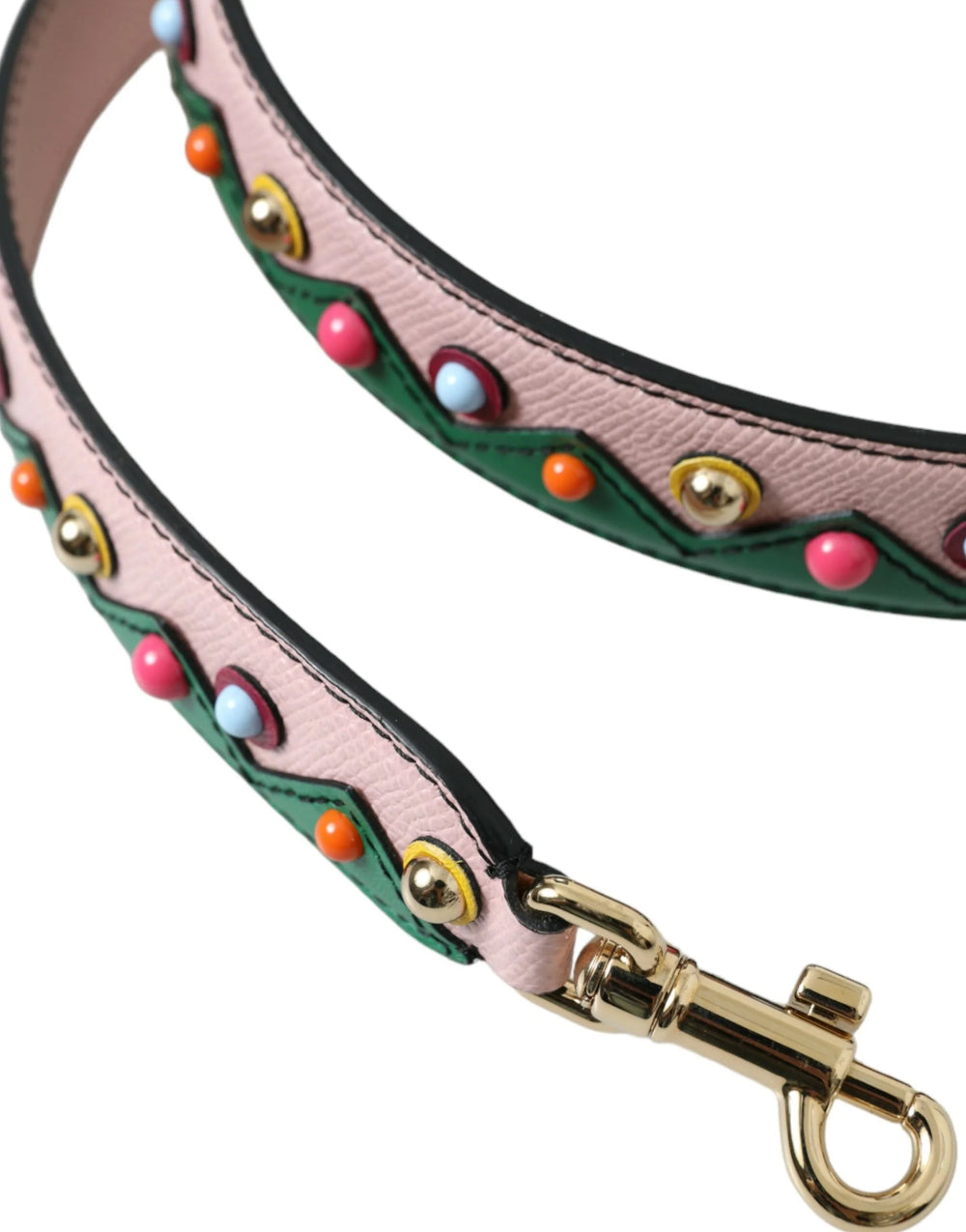 Dolce & Gabbana Pink Leather Handbag Accessory Shoulder Strap - Handbag & Wallet Accessories