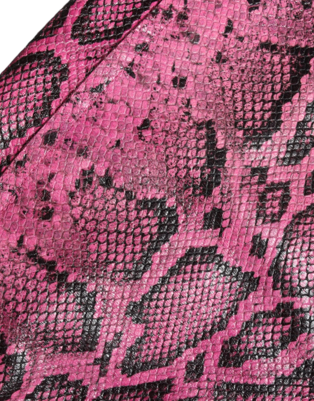 Dolce & Gabbana Pink Leather High Waist Hot Pants Shorts - IT40|S - Short Trousers