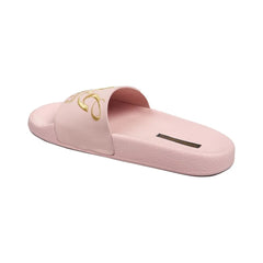 Dolce & Gabbana Pink Leather Slide - EU36/US6 - Sandals