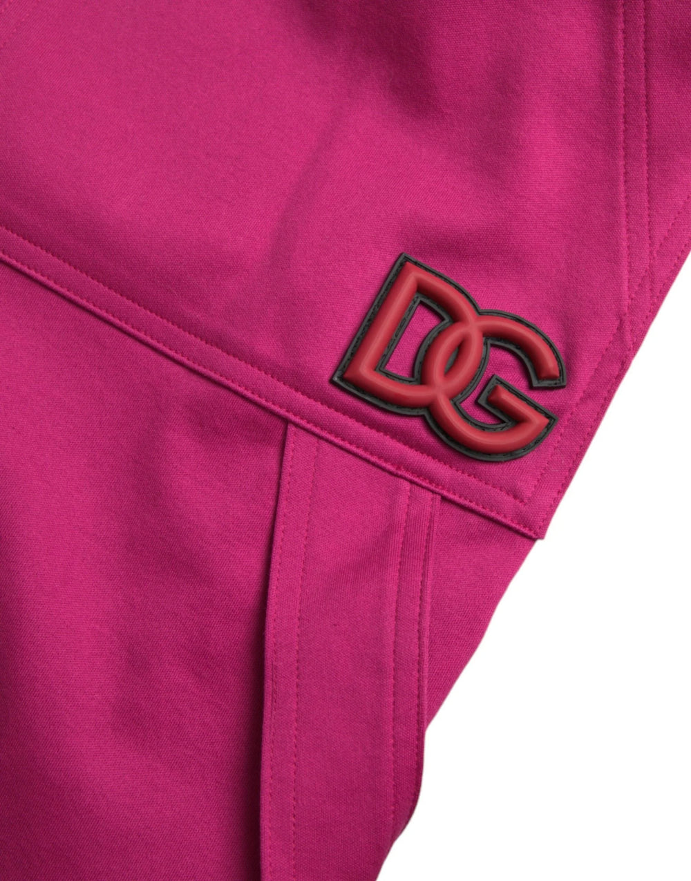 Dolce & Gabbana Pink Logo Cargo Cotton Jogger Sweatpants Pants - IT48 | M - Joggers