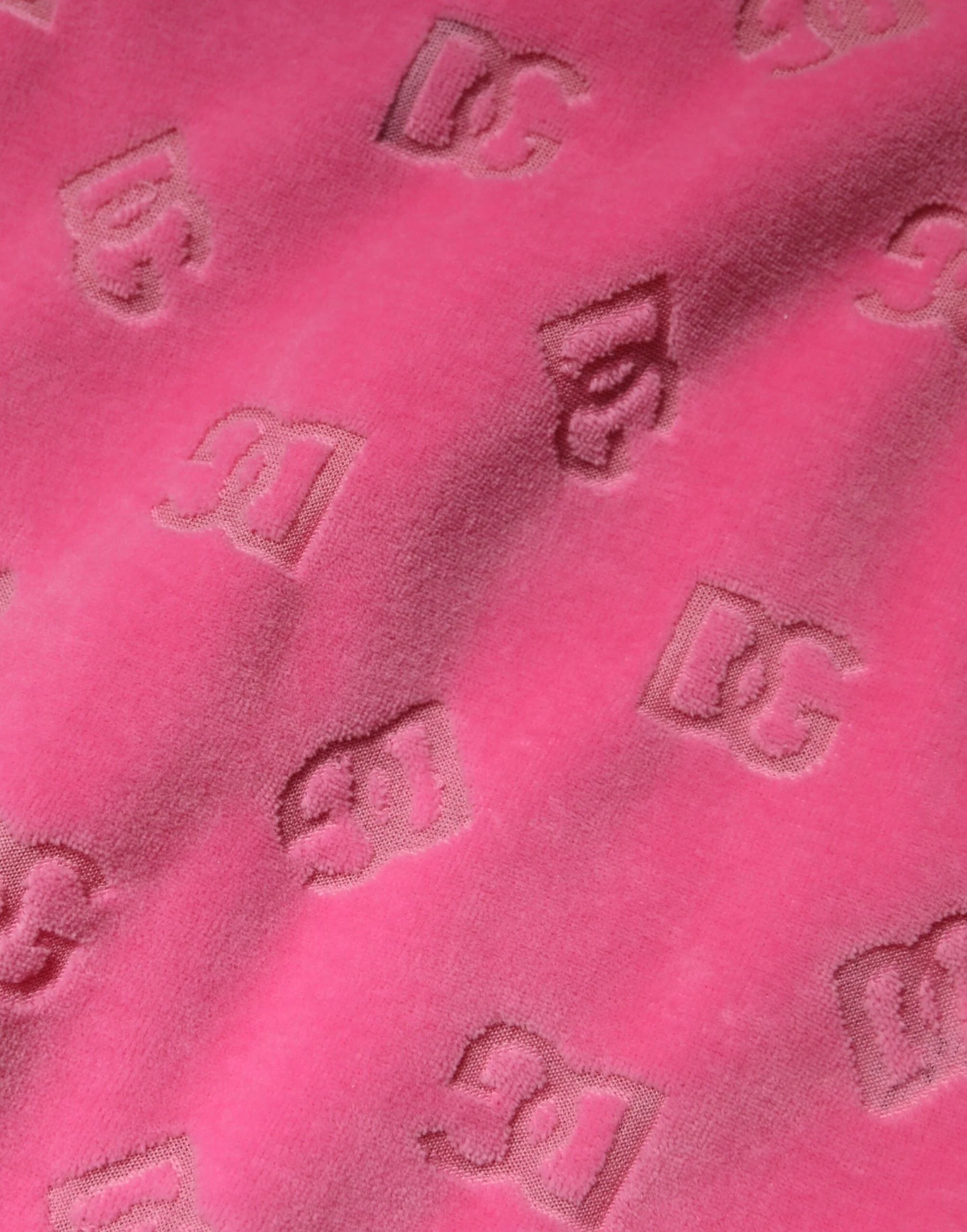 Dolce & Gabbana Pink Logo Monogram Long Sleeve Jumpsuit Dress - IT40|S