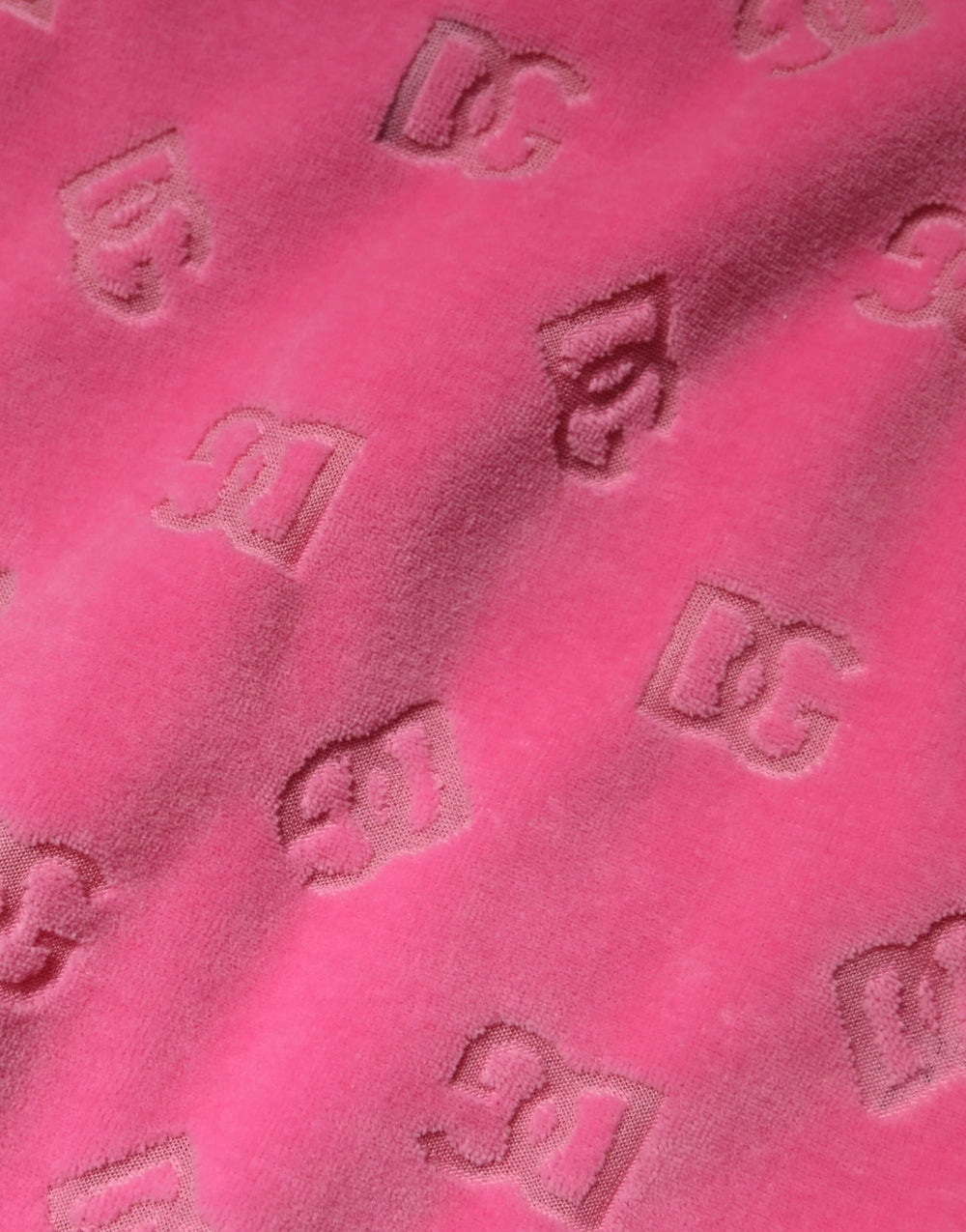 Dolce & Gabbana Pink Logo Monogram Long Sleeve Jumpsuit Dress - IT40|S