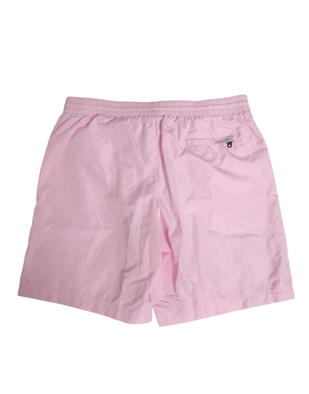 Dolce & Gabbana Pink Nylon Logo Side Stripe Beachwear Men Swimwear - IT4 | S - Swim Boxers
