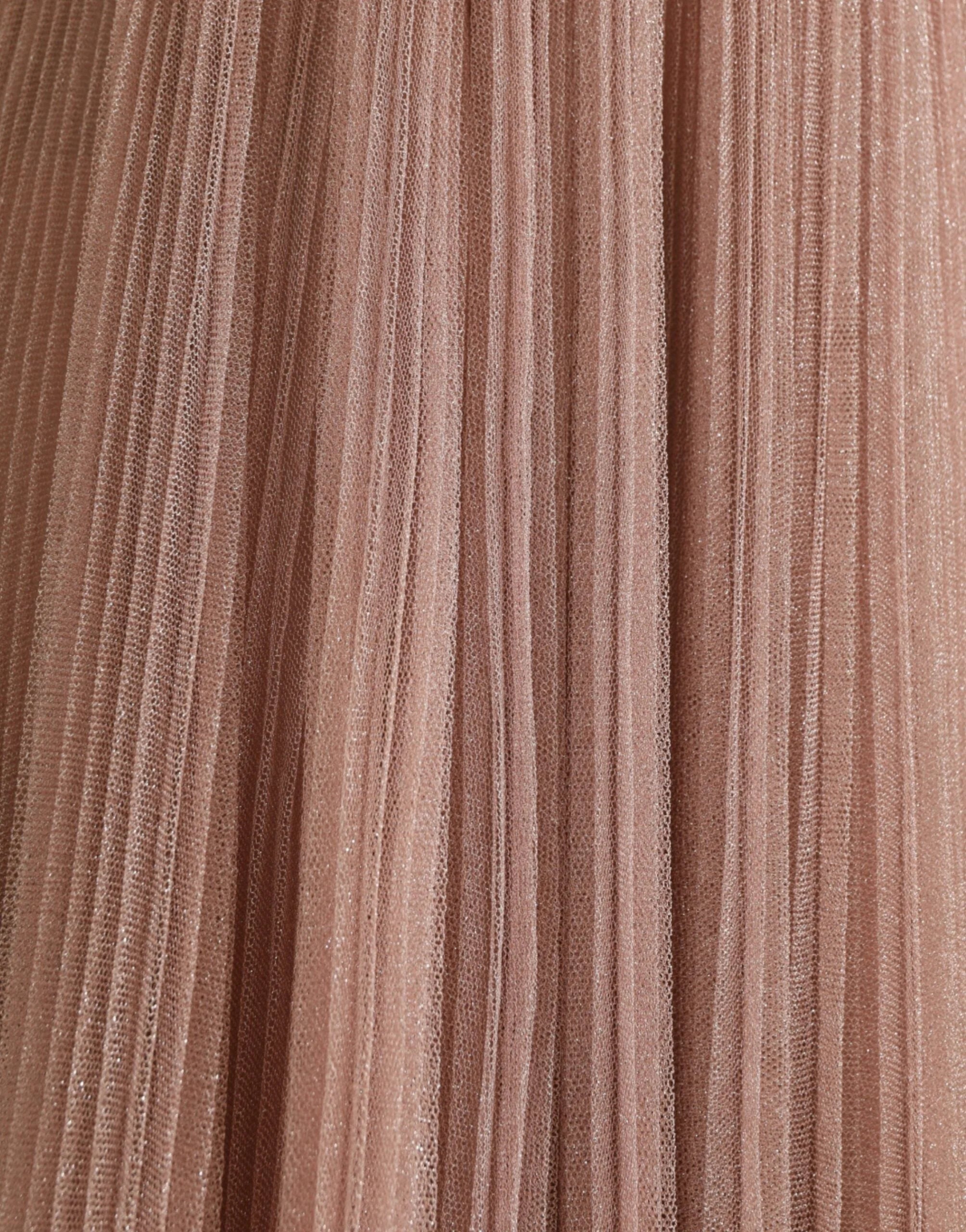 Dolce & Gabbana Pink One Shoulder Pleated Lame Tulle Dress - IT40|S - Dresses