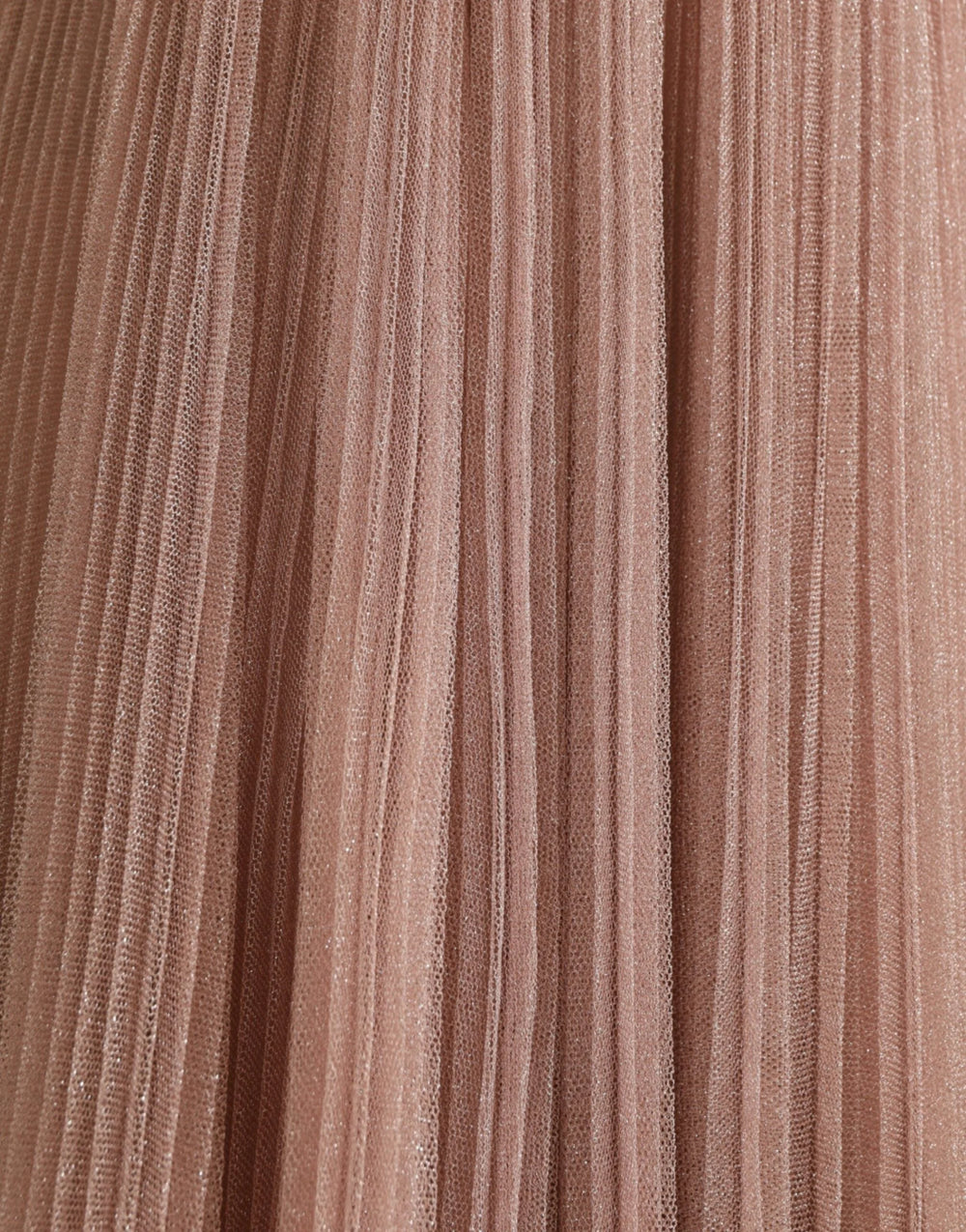 Dolce & Gabbana Pink One Shoulder Pleated Lame Tulle Dress - IT40|S - Dresses