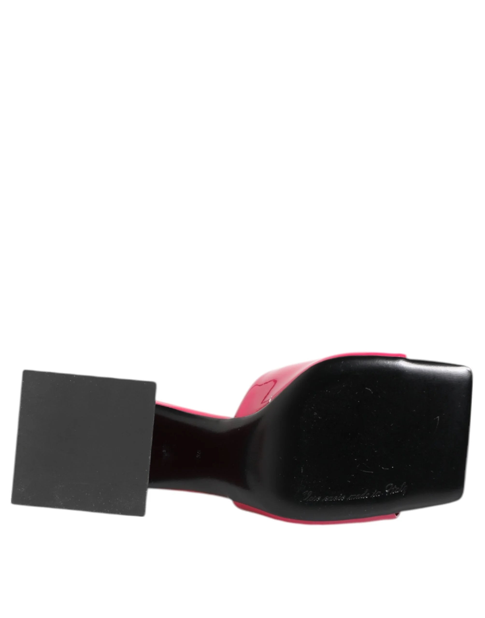 Dolce & Gabbana Pink Open Toe Block Heel Mules Sandals Shoes - EU35/US4.5 - Sandals