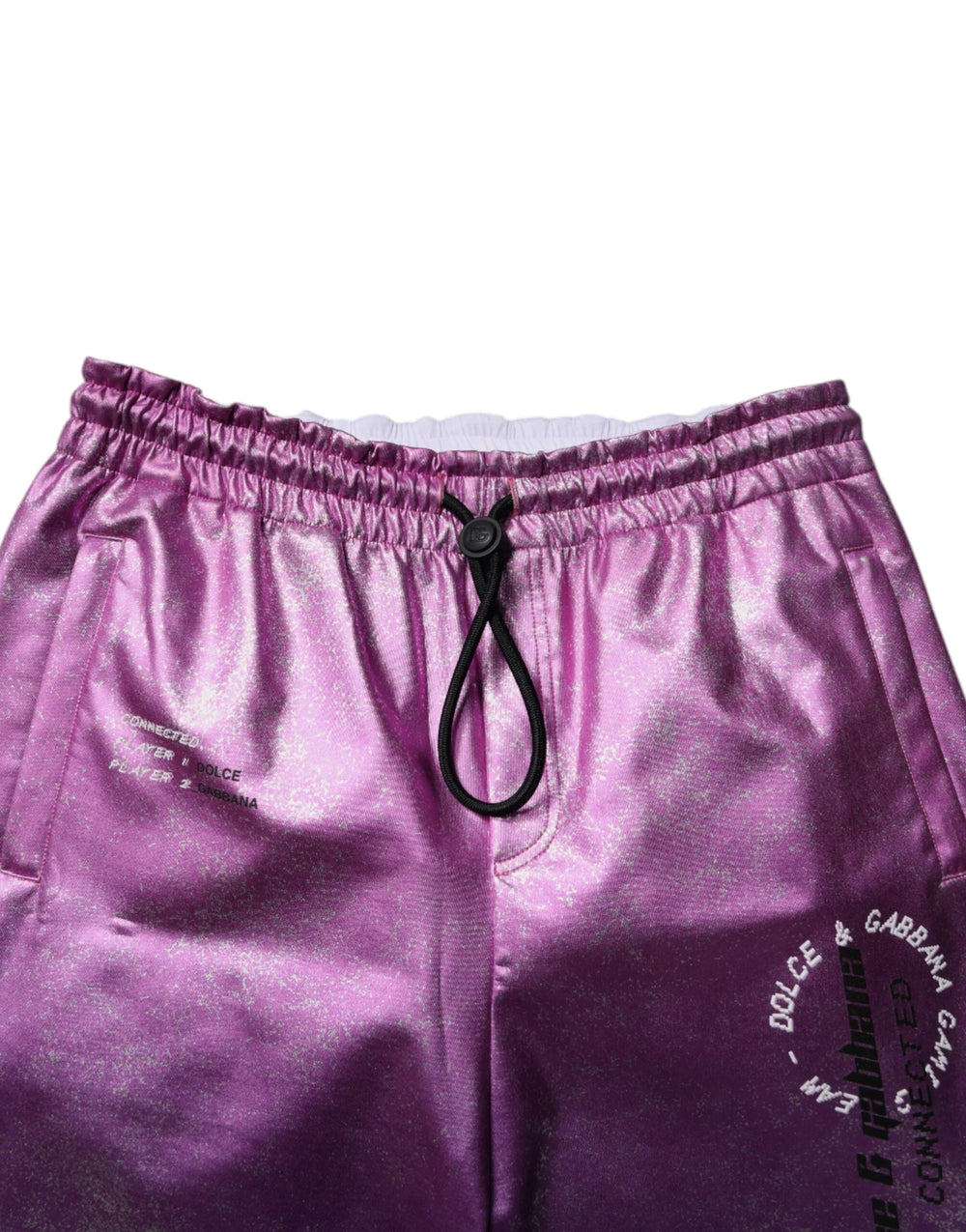 Dolce & Gabbana Pink Purple Two Tone Jogger Sweatpants Pants - IT48 | M - Joggers