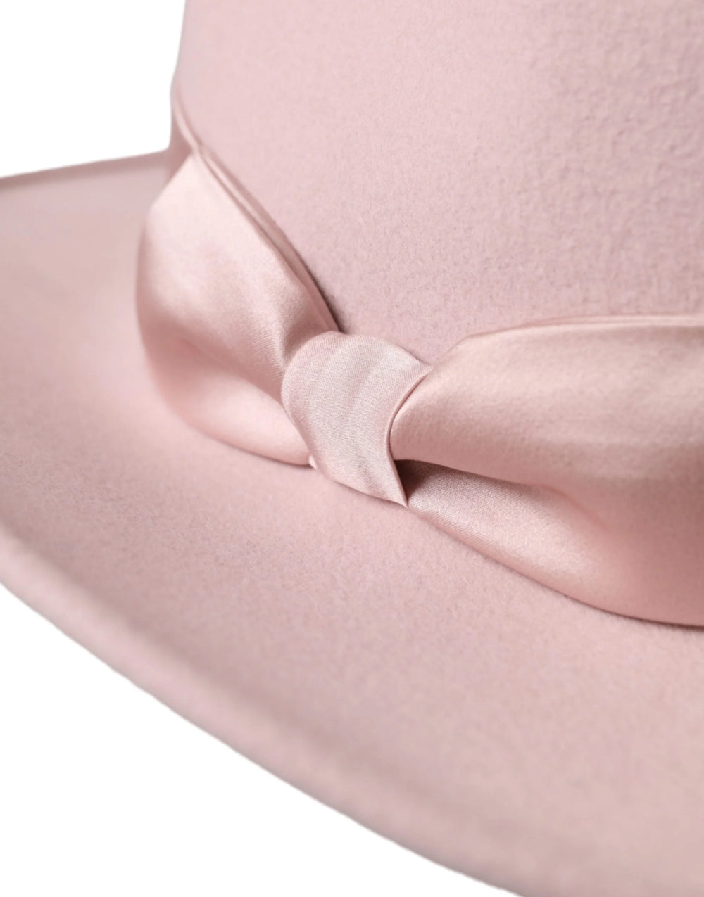 Dolce & Gabbana Pink Rabbit Fedora Trilby Women Hat - 56 cm|XS