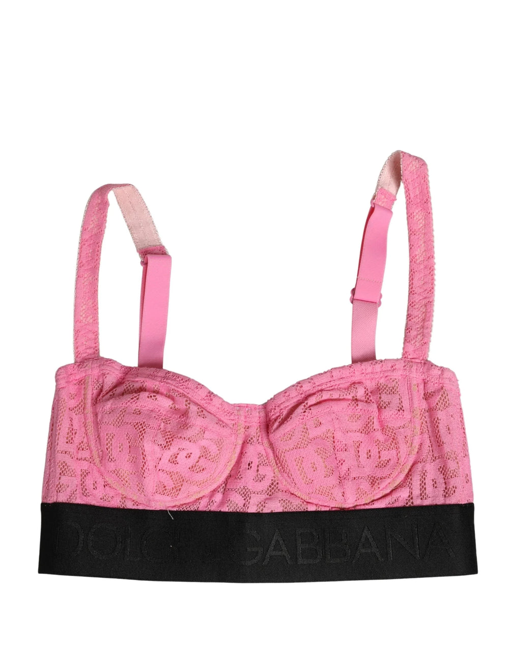 Dolce & Gabbana Pink Semi-Pad Underwire Balconette Bra Underwear - IT2 | S