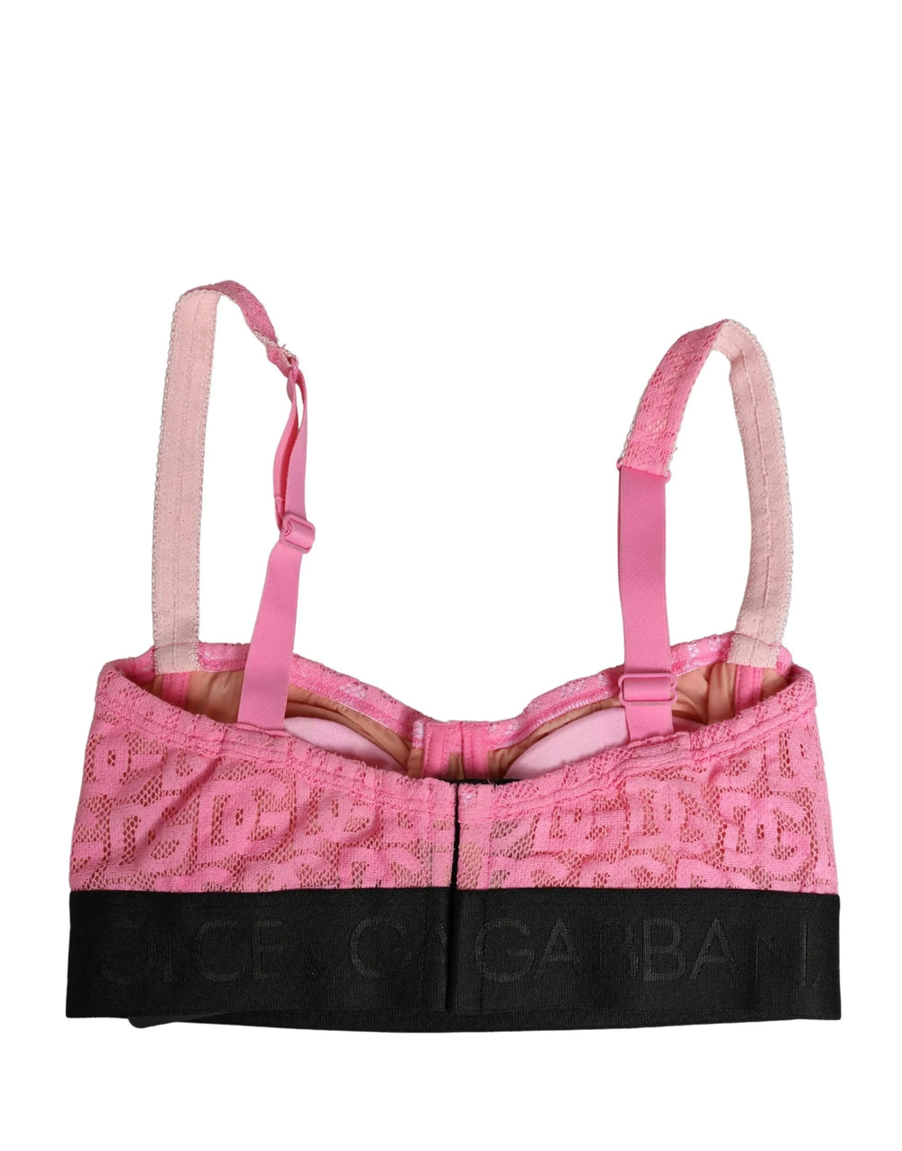 Dolce & Gabbana Pink Semi-Pad Underwire Balconette Bra Underwear - IT2 | S