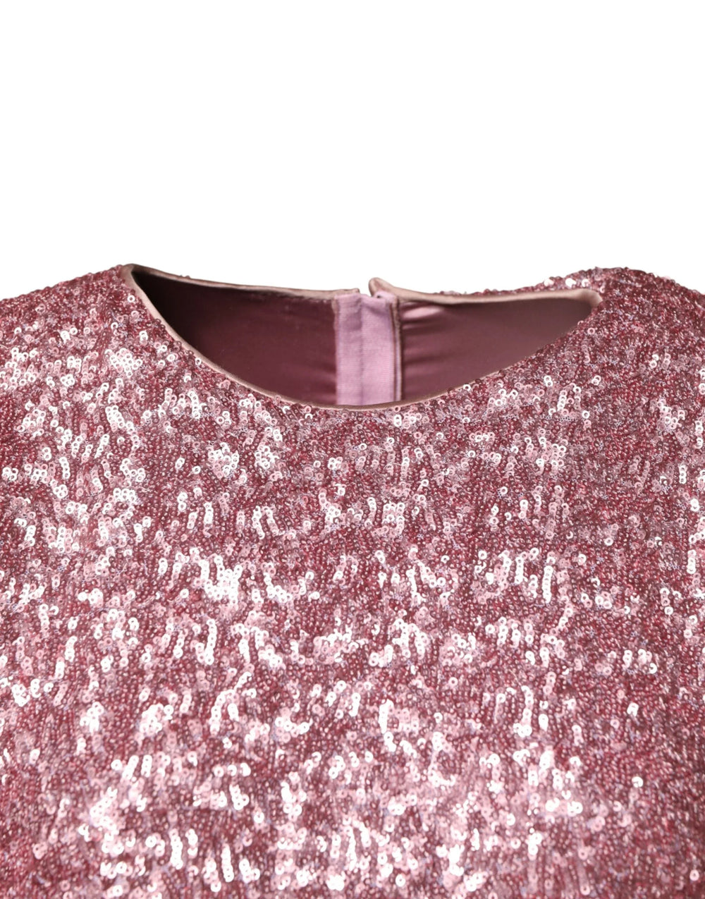 Dolce & Gabbana Pink Sequinned Mermaid Long Gown Dress - IT38 | XS