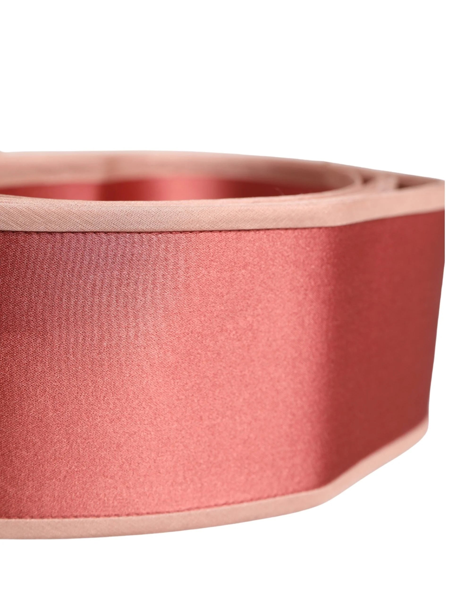 Dolce & Gabbana Pink Silk Satin Waist Women Cintura Belt - IT36|XXS