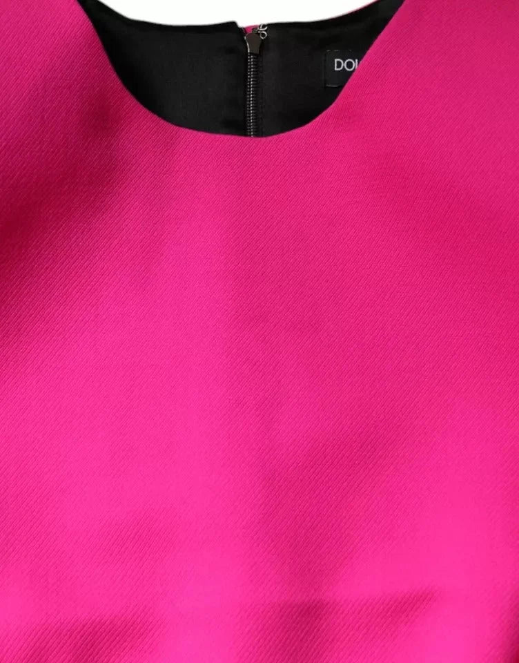 Dolce & Gabbana Pink Sleeveless Bodycon A-line Mini Dress - Dresses