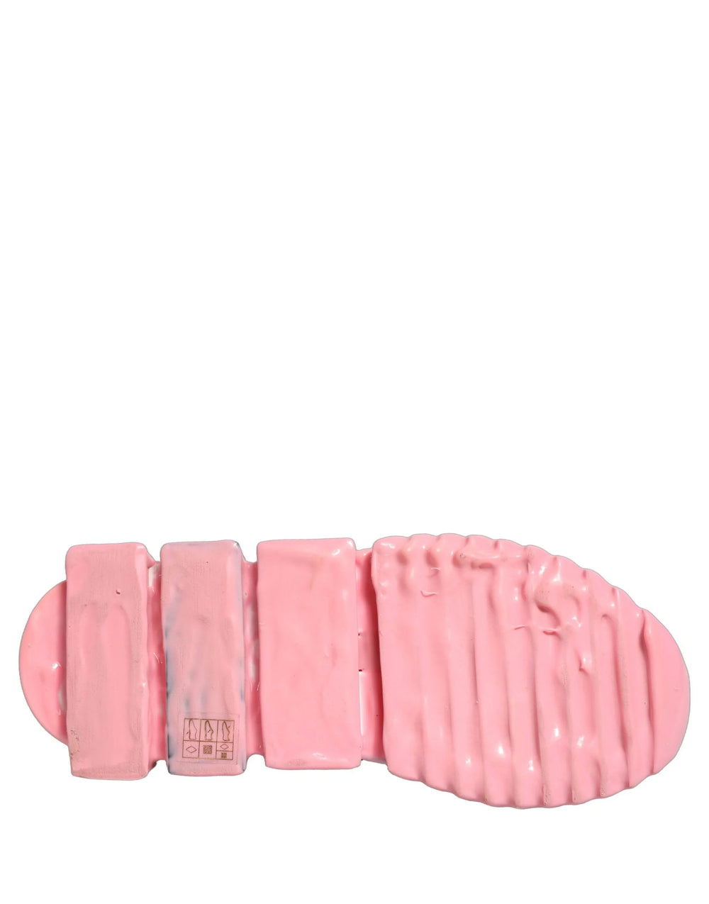Dolce & Gabbana Rosa Slip-On Lav Topp Sorrento Sneakers Sko
