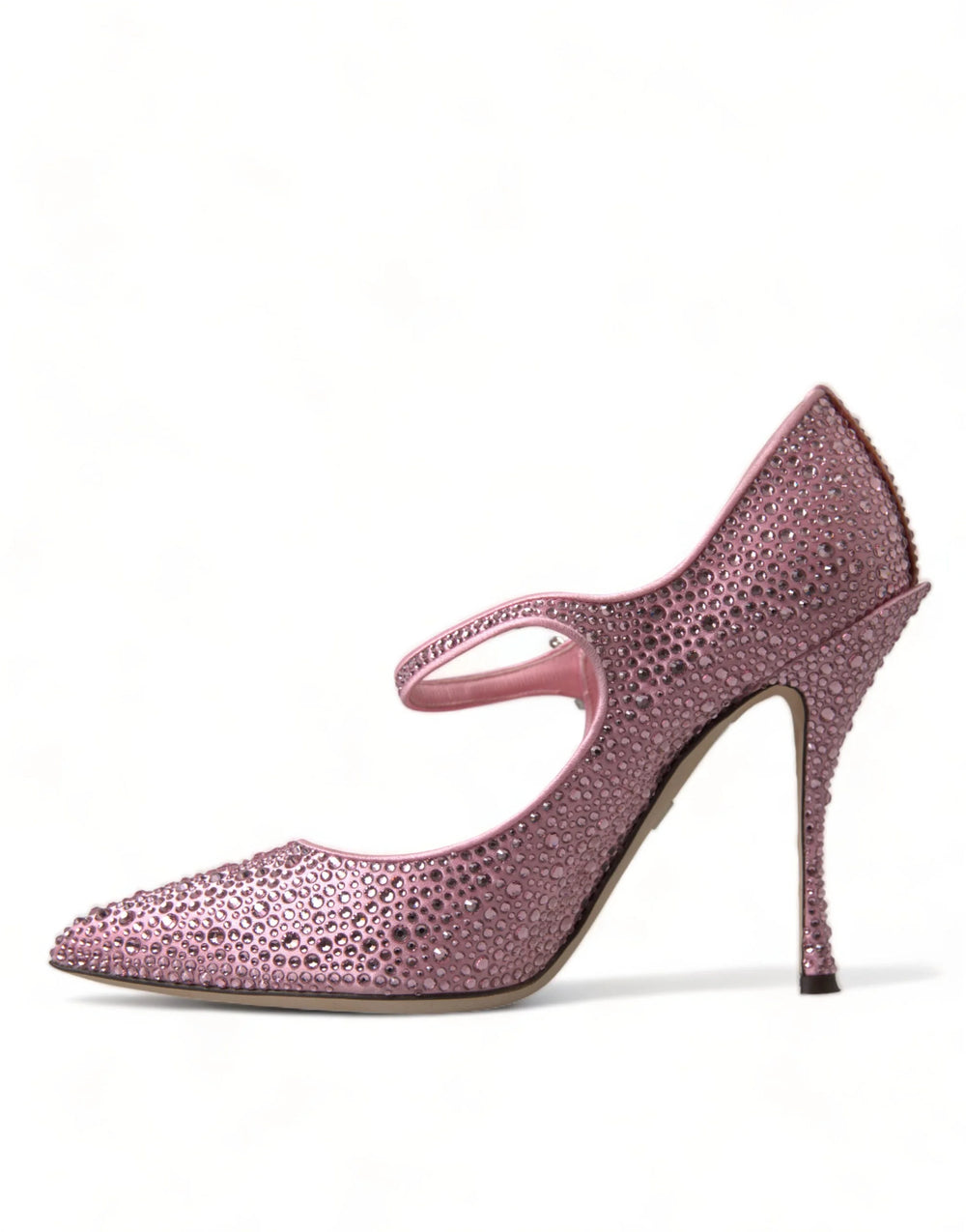 Dolce & Gabbana Pink Strass Crystal Heels Pumps Shoes - EU40.5/US10 - Heels