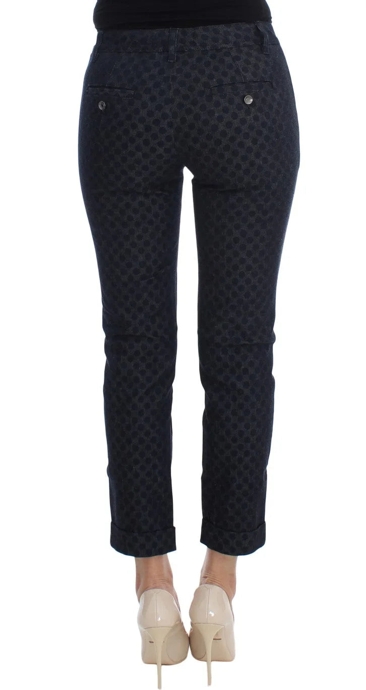 Dolce & Gabbana Polka Dotted Slim Capris Jeans - Jeans
