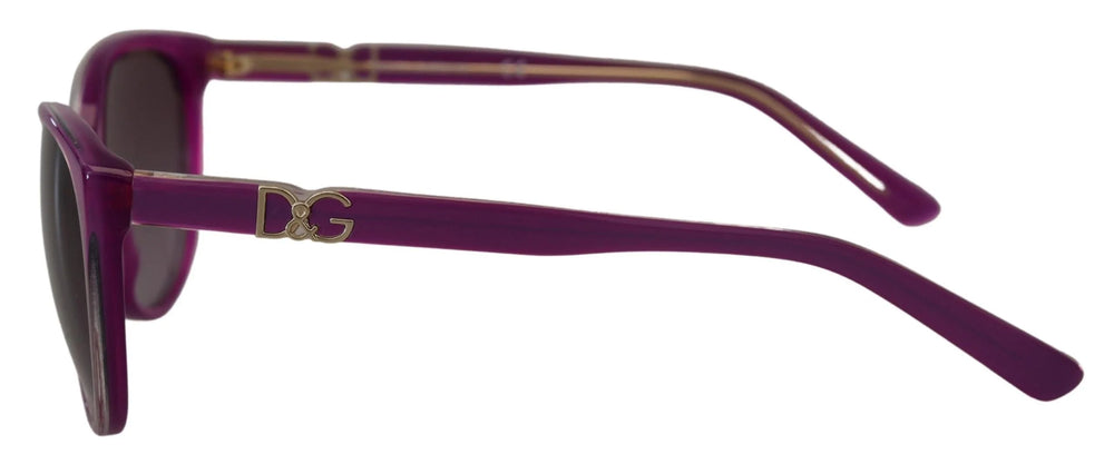 Dolce & Gabbana Purple Acetate Frame Round Shades DG4171P Sunglasses - Sunglasses