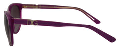Dolce & Gabbana Purple Acetate Frame Round Shades DG4171P Sunglasses - Sunglasses