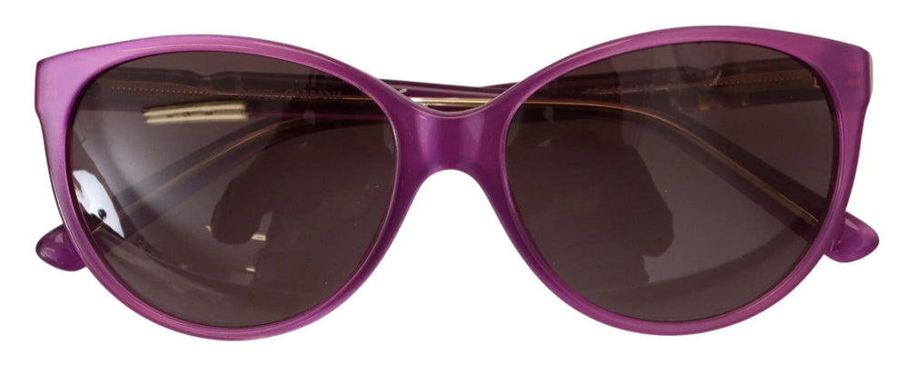 Dolce & Gabbana Purple Acetate Frame Round Shades DG4171P Sunglasses - Sunglasses