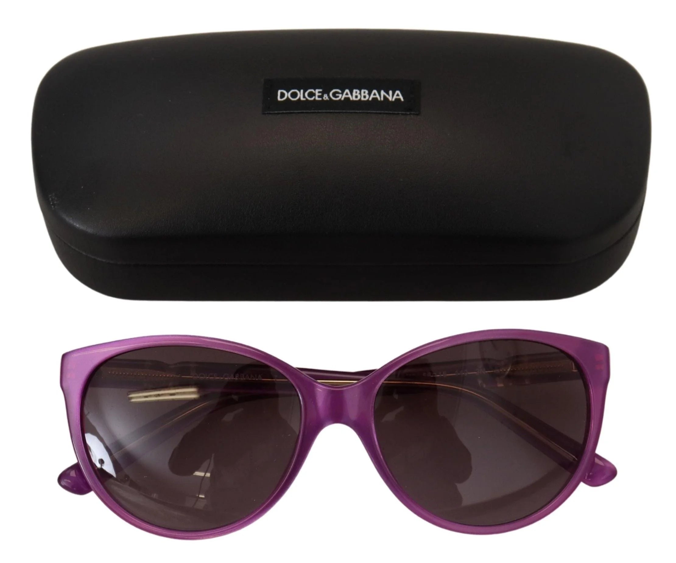 Dolce & Gabbana Purple Acetate Frame Round Shades DG4171P Sunglasses - Sunglasses
