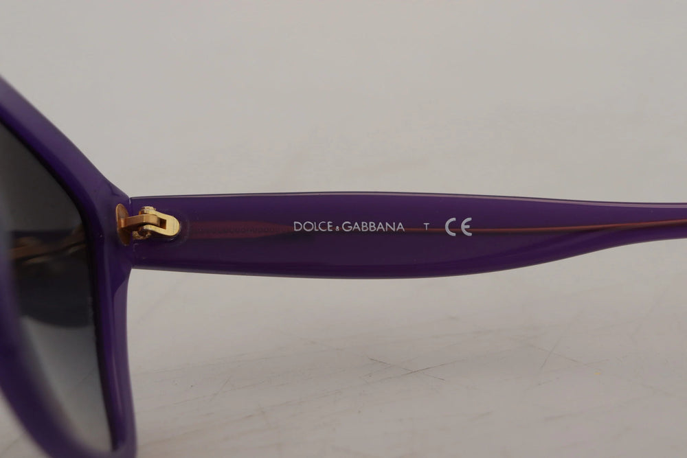 Dolce & Gabbana Purple Acetate Square Full Rim DG4240 Sunglasses - Sunglasses