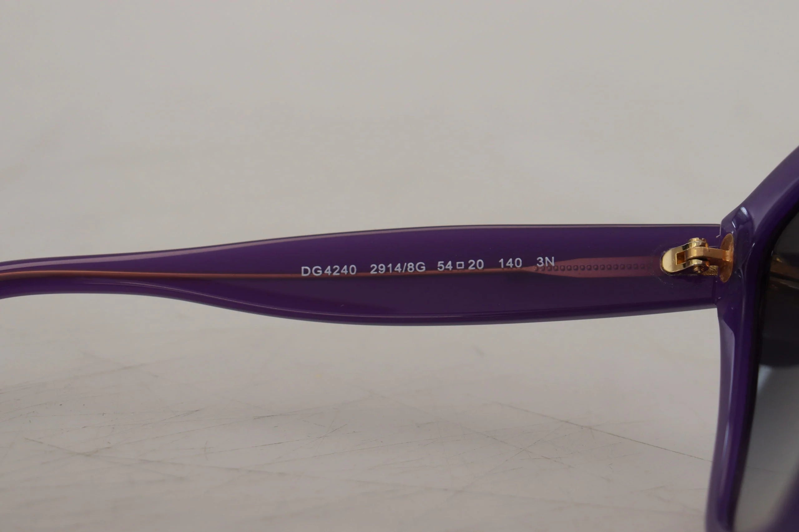 Dolce & Gabbana Purple Acetate Square Full Rim DG4240 Sunglasses - Sunglasses