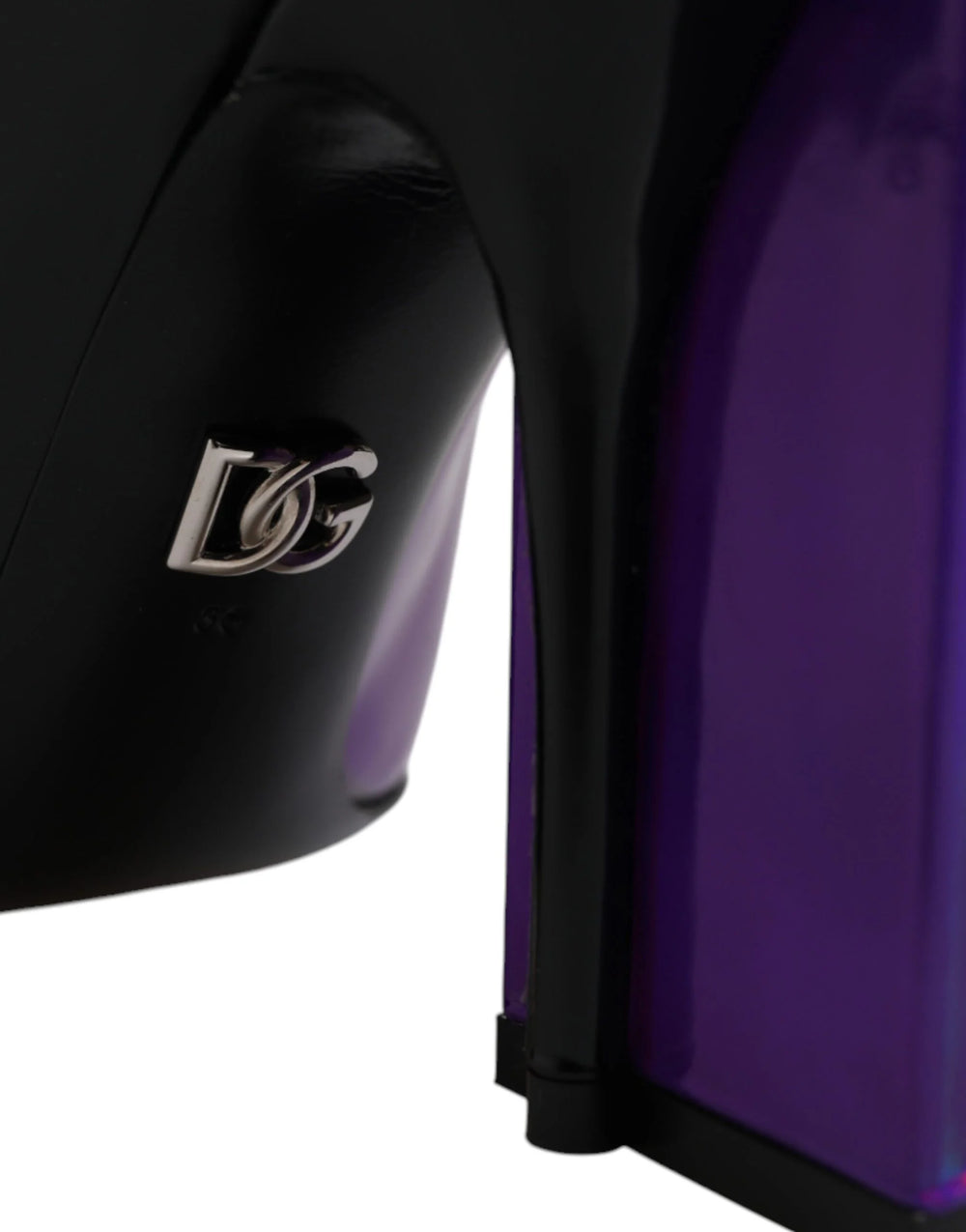 Dolce & Gabbana Purple Black Pointed Ankle Boots Shoes - EU36/US6 - Boots