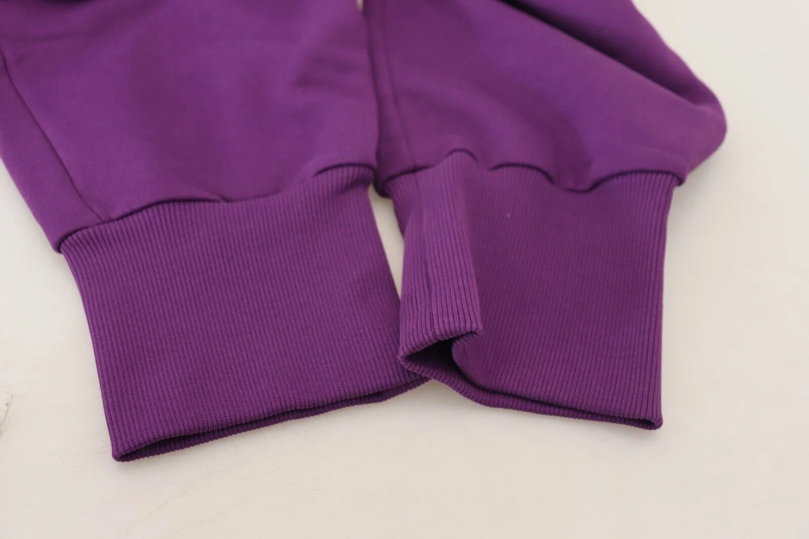 Dolce & Gabbana Purple Cotton Cargo Sweatpants Jogging Pants - IT52 | L - Sweatpants