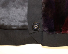 Dolce & Gabbana Purple MINK Fur Scarf Foulard Neck Wrap - Scarves & Shawls