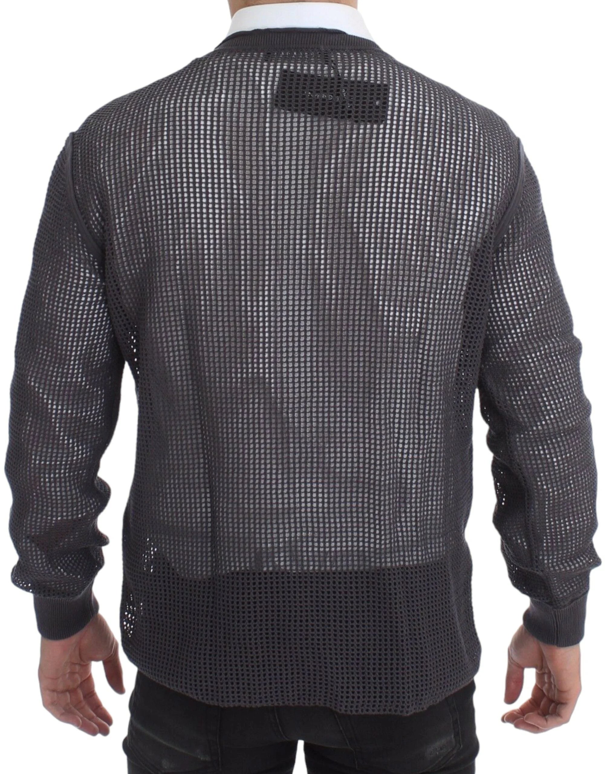 Dolce & Gabbana Purple Runway Netz Pullover Netted Sweater - IT52 | XL - Sweaters