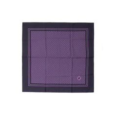 Dolce & Gabbana Purple Silk Pocket Square - Handkerchiefs