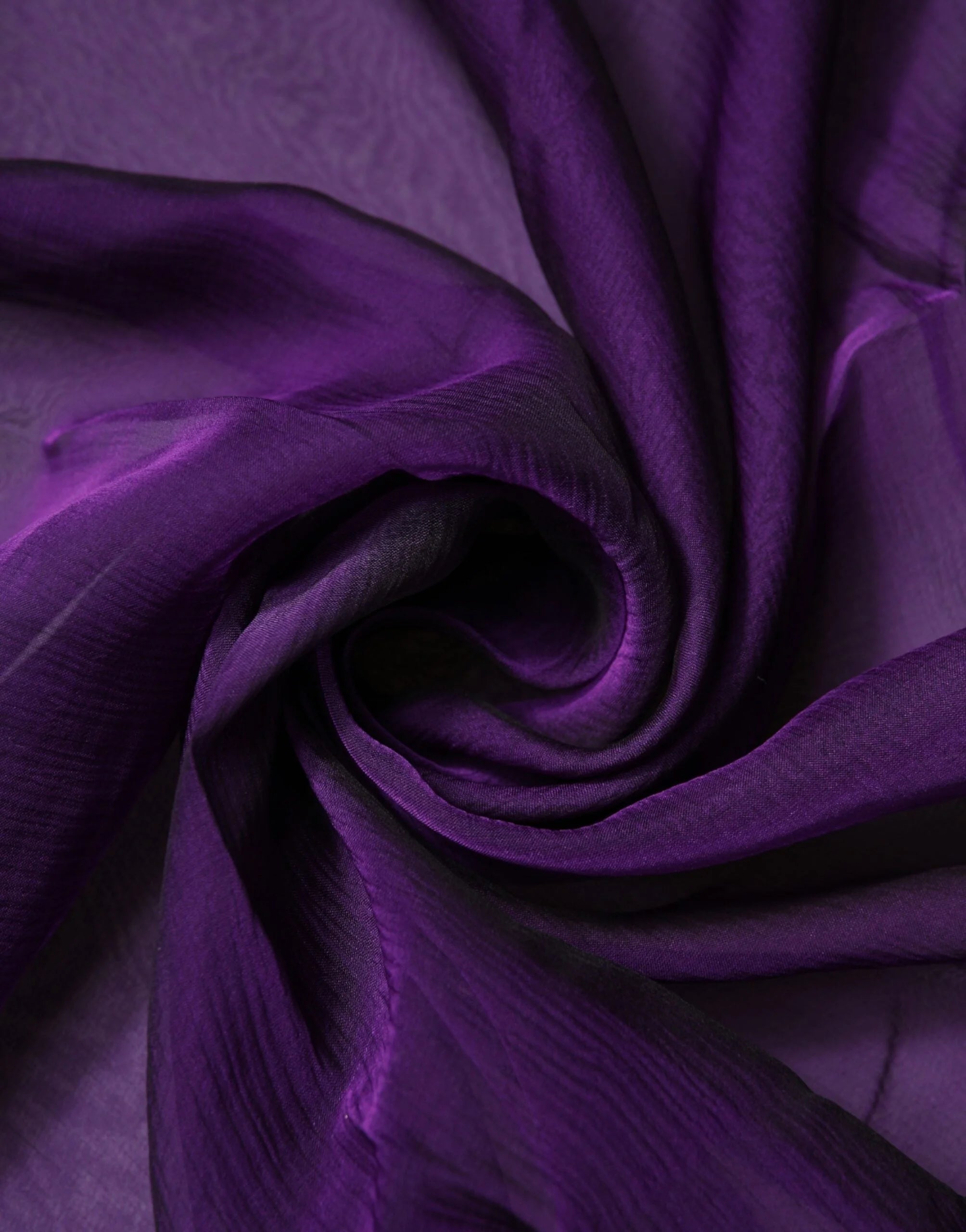 Dolce & Gabbana Purple Silk Rectangle Wrap Shawl Scarf - Scarves & Shawls