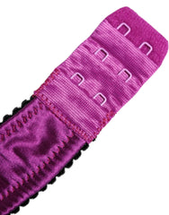 Dolce & Gabbana Purple Silk Underwired Balconette Bra Underwear - IT1 | XS - Bras