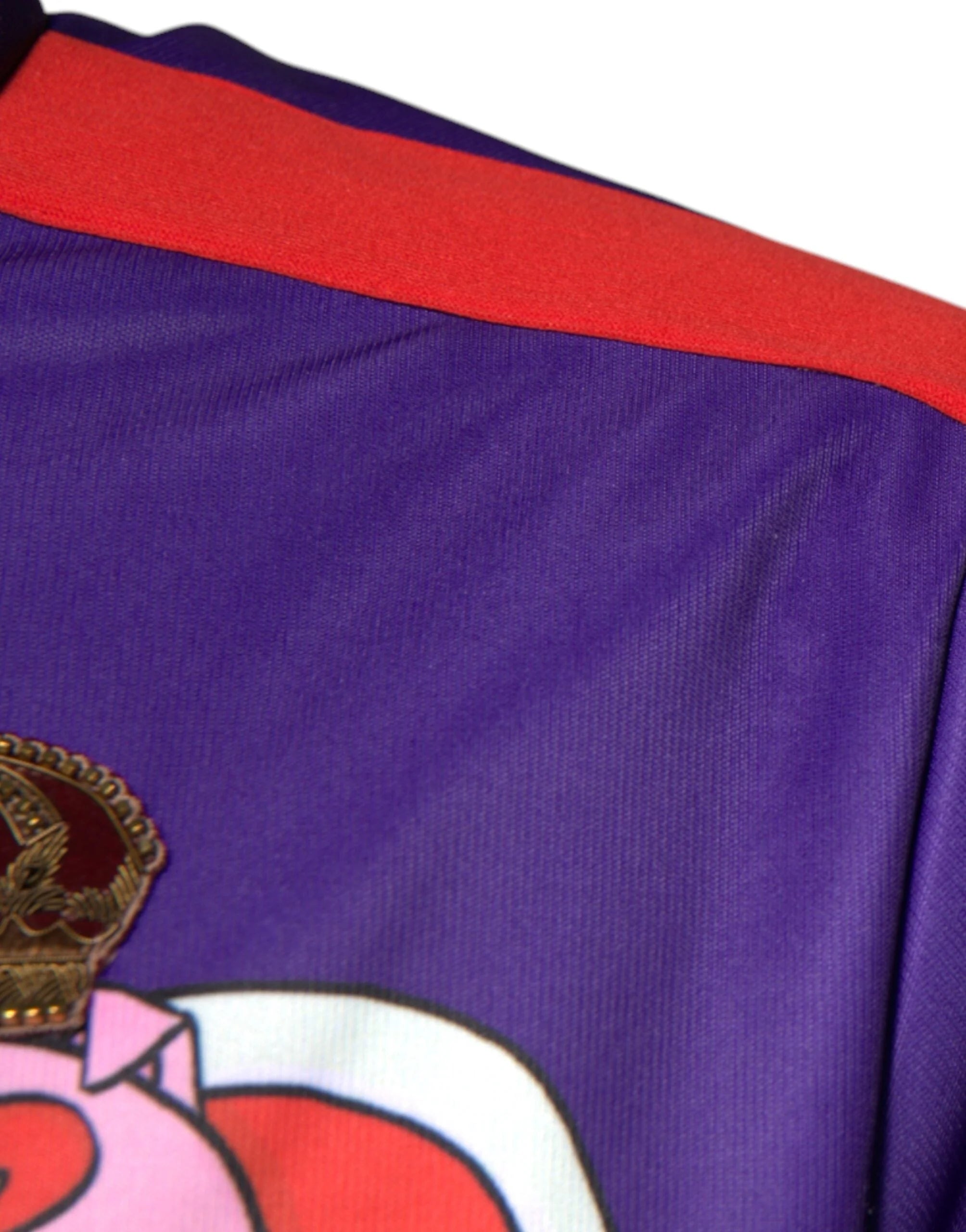 Dolce & Gabbana Purple Year Of The Pig Full Zip Bomber Sweater - IT54 | XL - Bomber Jackets