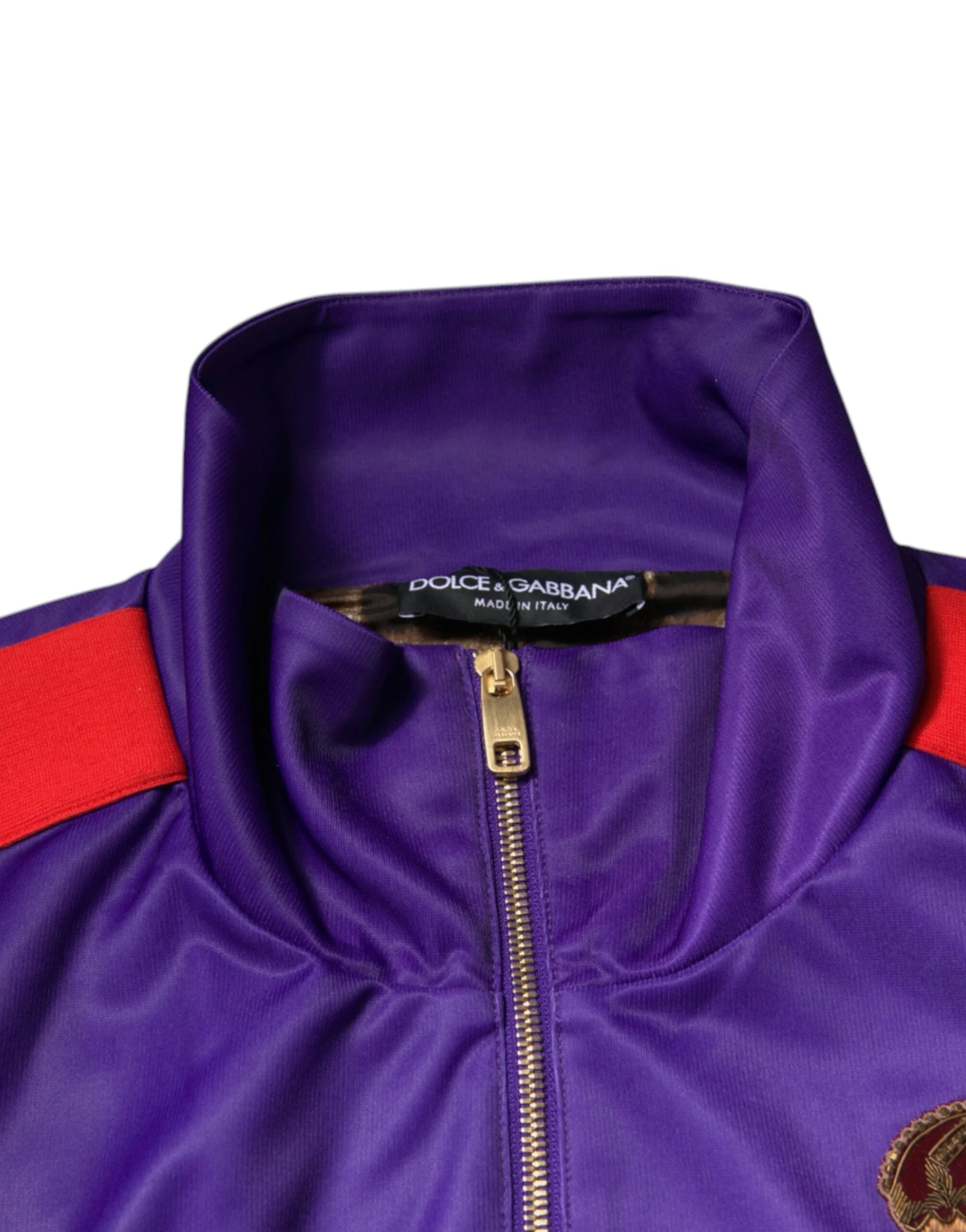 Dolce & Gabbana Purple Year Of The Pig Full Zip Bomber Sweater - IT54 | XL - Bomber Jackets