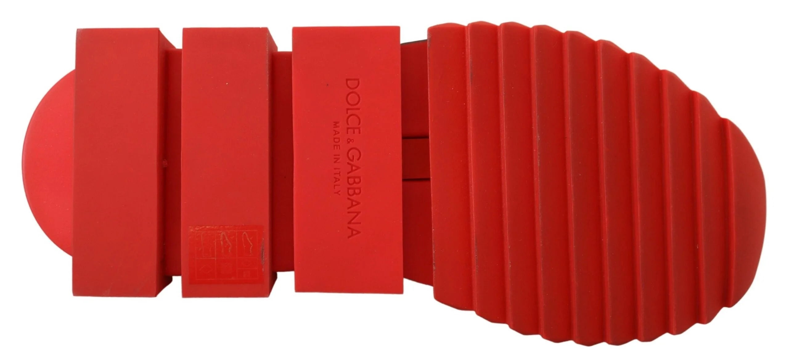 Dolce & Gabbana Red Bling Sorrento Sneakers Socks Shoes - EU35/US4.5 - Sneakers