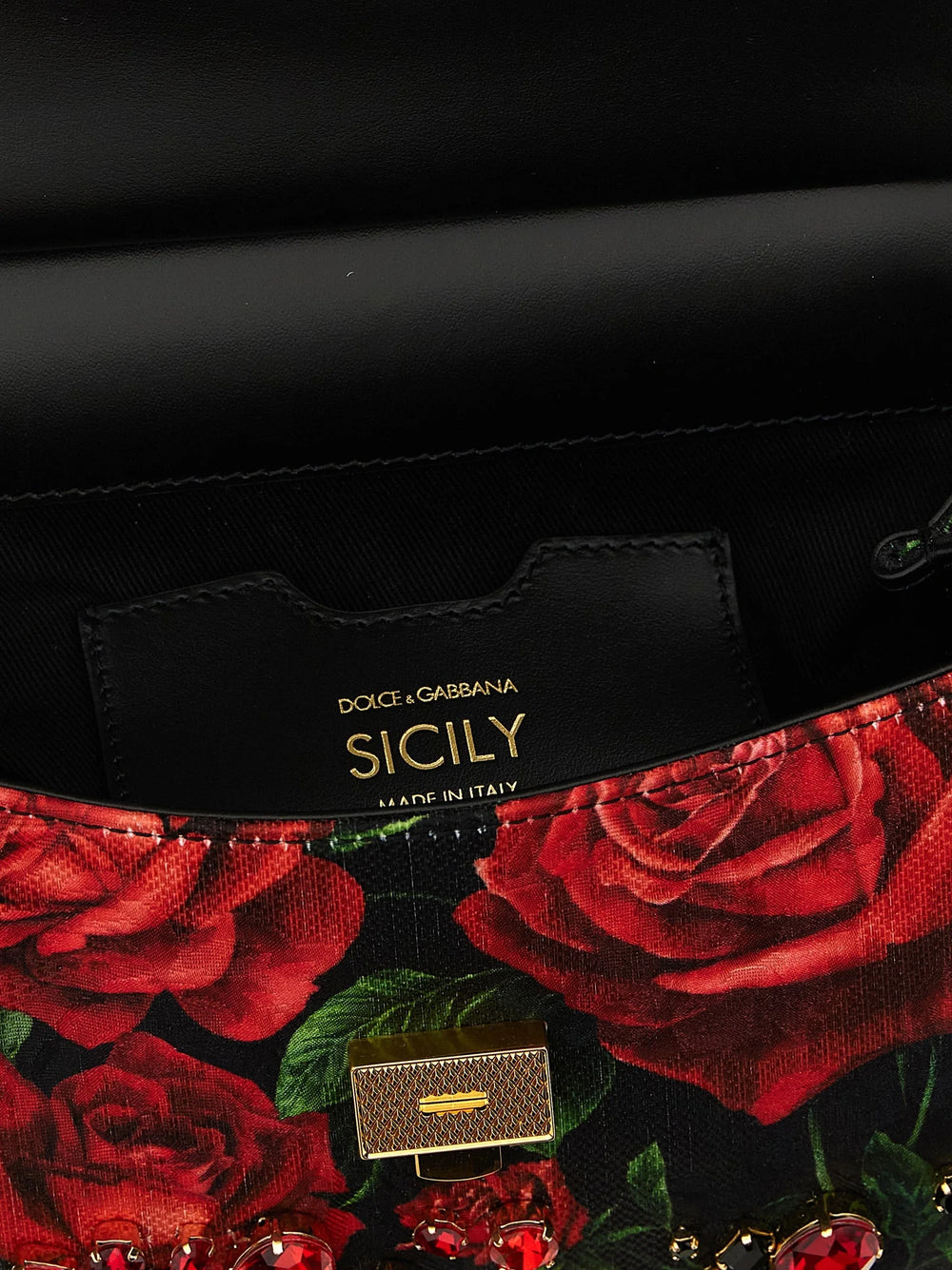 Dolce & Gabbana Red Cotton Handbag