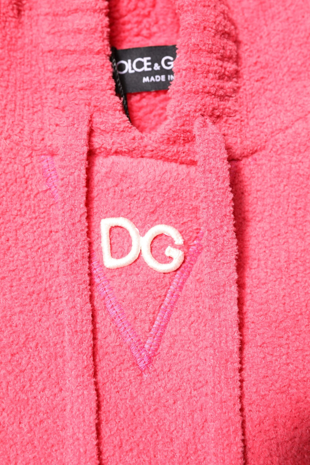 Dolce & Gabbana Red Cotton Knit Hooded Men Pullover Sweater - IT50 | L - Hoodies