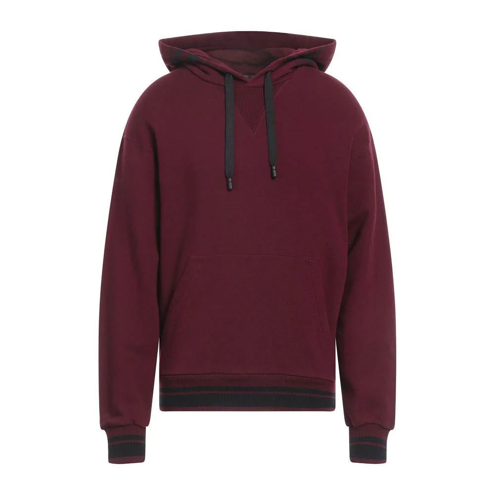 Dolce & Gabbana Red Cotton Sweatshirt - IT48 | M