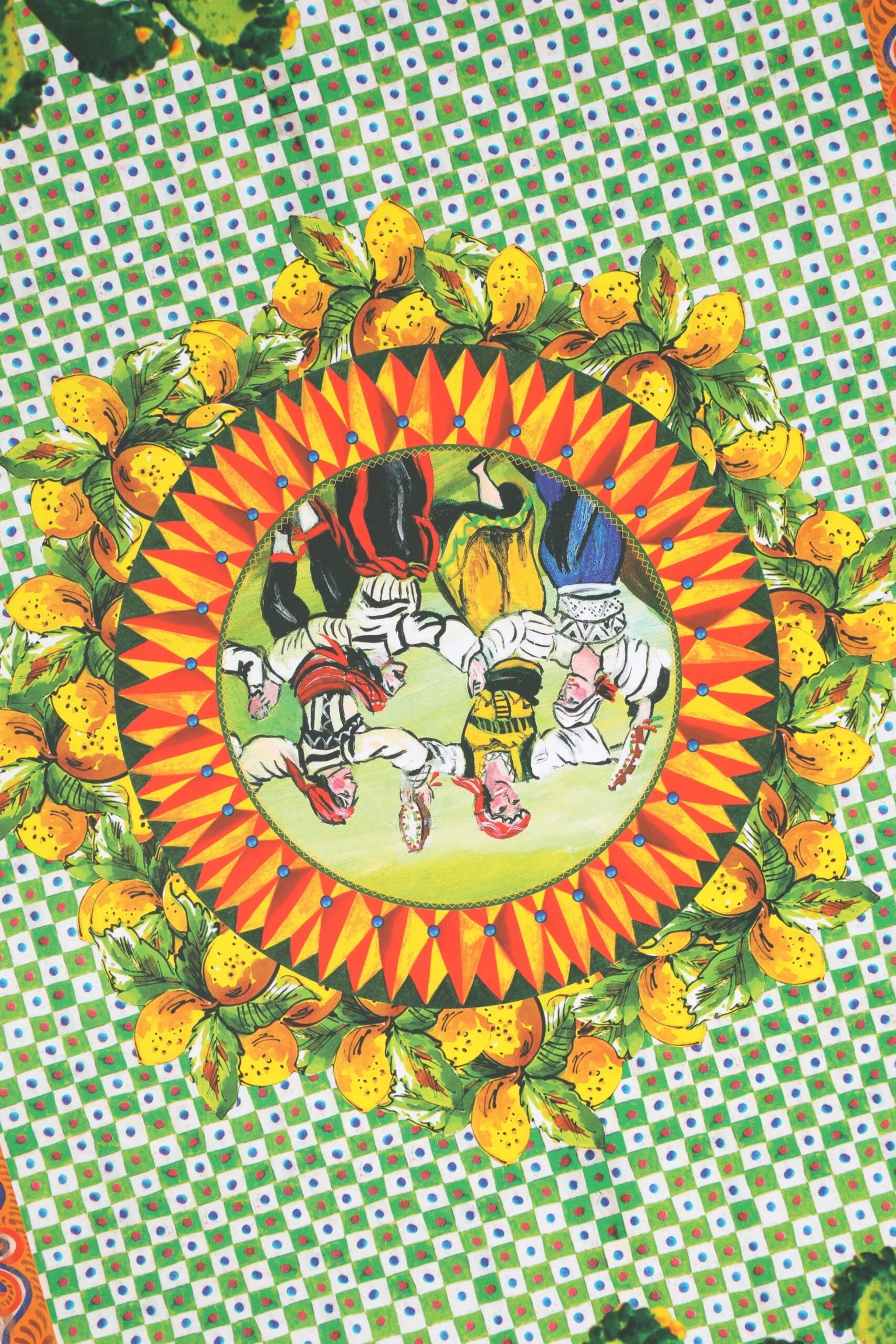 Dolce & Gabbana Red Dress Ceramic Porcelain Fashion Box Leather Sicily Dolls - Dollhouse Accessories