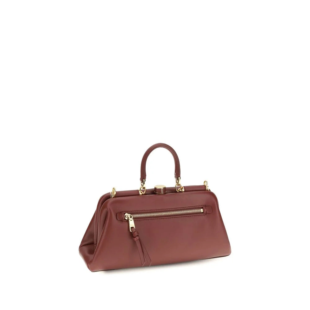 Dolce & Gabbana Red Lamb Ovis Aries Handbag